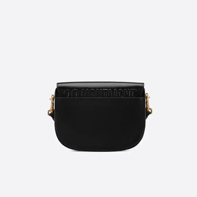 Cheap Cheap Small Dior Bobby Bag Box Calfskin Black 0130