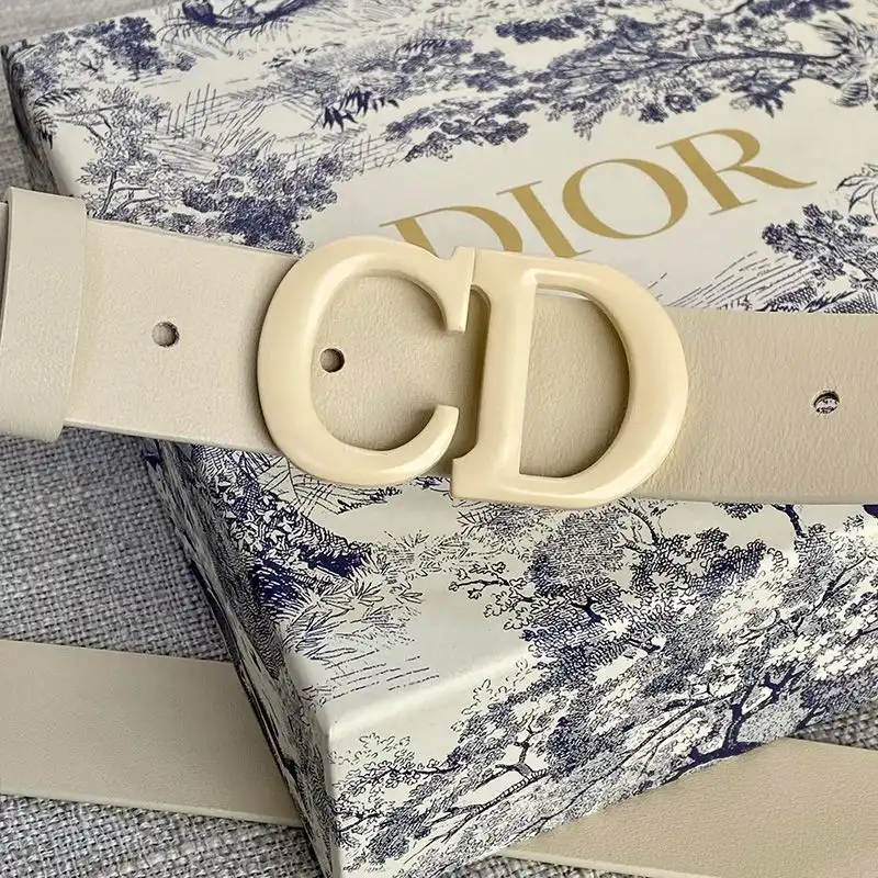 Cheap Cheap Dior Saddle Belt Matte Calfskin Beige 0124