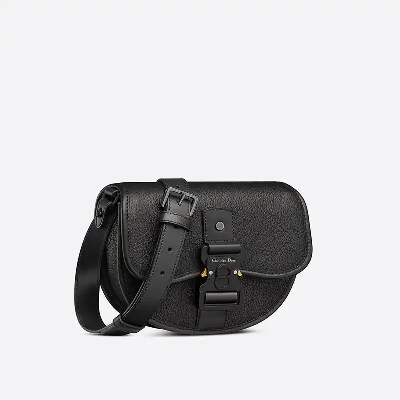 Cheap Cheap Dior Gallop Messenger Grained Calfskin Black 0122