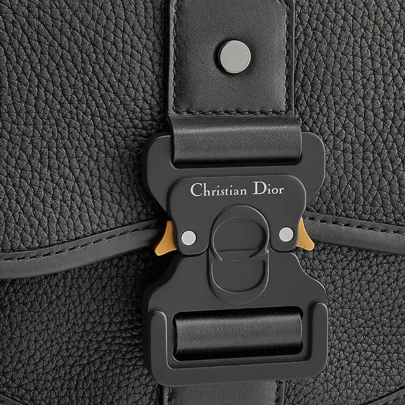 Cheap Cheap Dior Gallop Messenger Grained Calfskin Black 0122