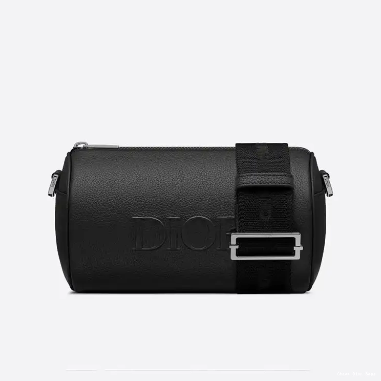 Cheap Cheap Messenger Grained Black Calfskin Roller Dior 0210