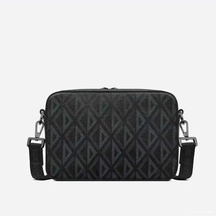 Cheap Cheap CD Canvas Diamond Dior Black Safari Messenger Motif 0218