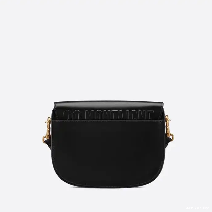 Cheap Cheap Small Calfskin Box Bag Dior Bobby Black 0214