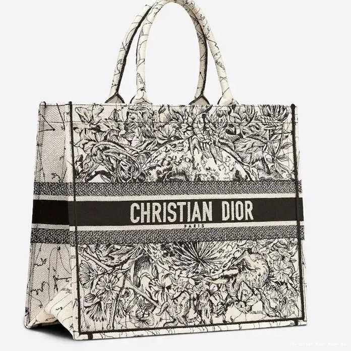 Cheap Cheap Canvas Book Grey Tote Dior Motif Constellation 0213