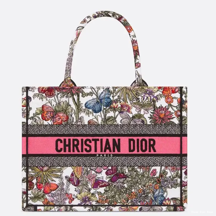 Cheap Cheap Book Tote Pink Mexico Millefiori Canvas Motif White Dior 0220