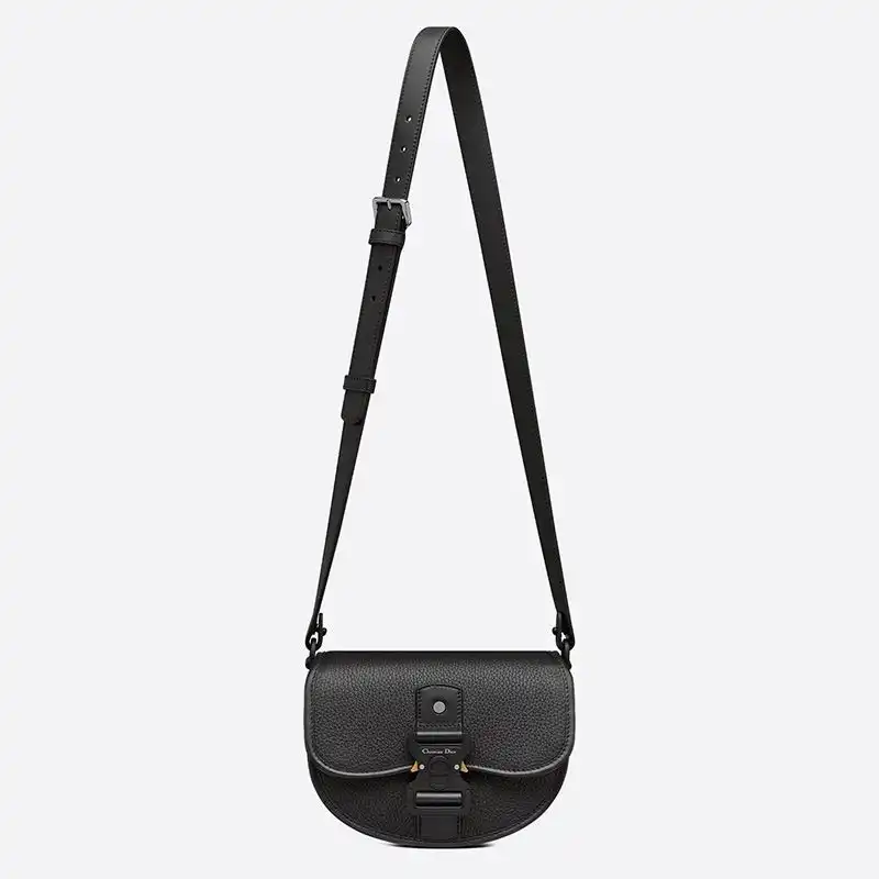 Cheap Cheap Dior Gallop Messenger Grained Calfskin Black 0205