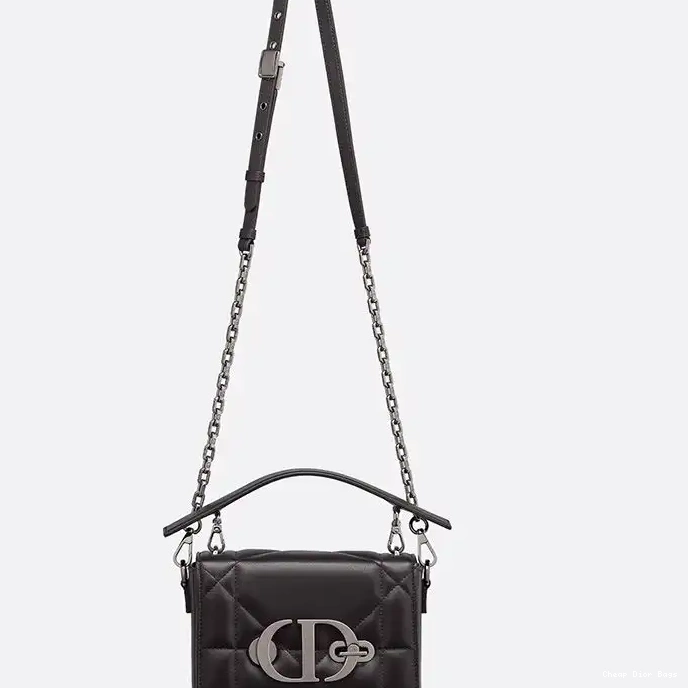 Cheap Cheap 30 Montaigne Maxicannage Box Bag Lambskin Handle Black Dior with 0209